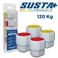 Антивібраційна опора Vecamco 9898-036 жовто-червоний (SUSTA PLUS ColoursRange)